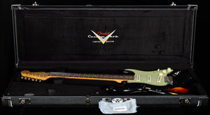 Fender Custom Shop Willcutt True '62 Journeyman Relic Black Over 3-Tone Sunburst 59 C (651)
