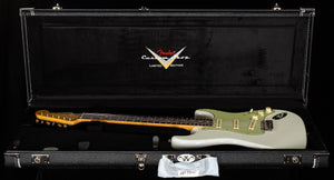 Fender Custom Shop Willcutt True '62 Stratocaster Journeyman Relic Olympic White '57 V (406)