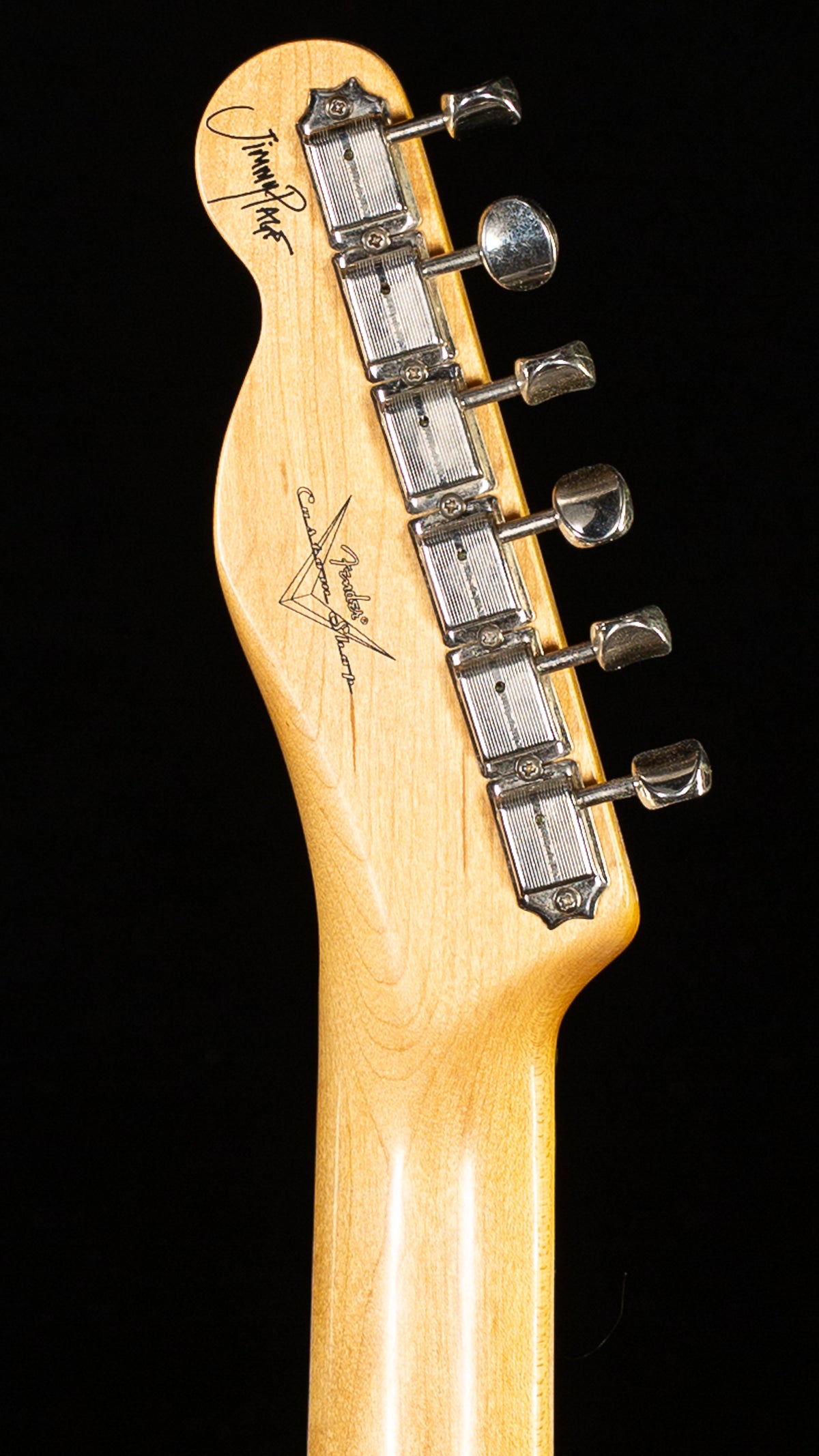Fender Custom Shop Jimmy Page Signature Telecaster Journeyman Relic White Blonde (793)