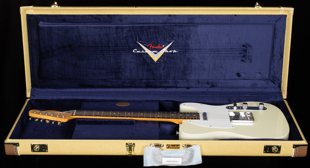 Fender Custom Shop Jimmy Page Signature Telecaster Journeyman Relic White Blonde (793)