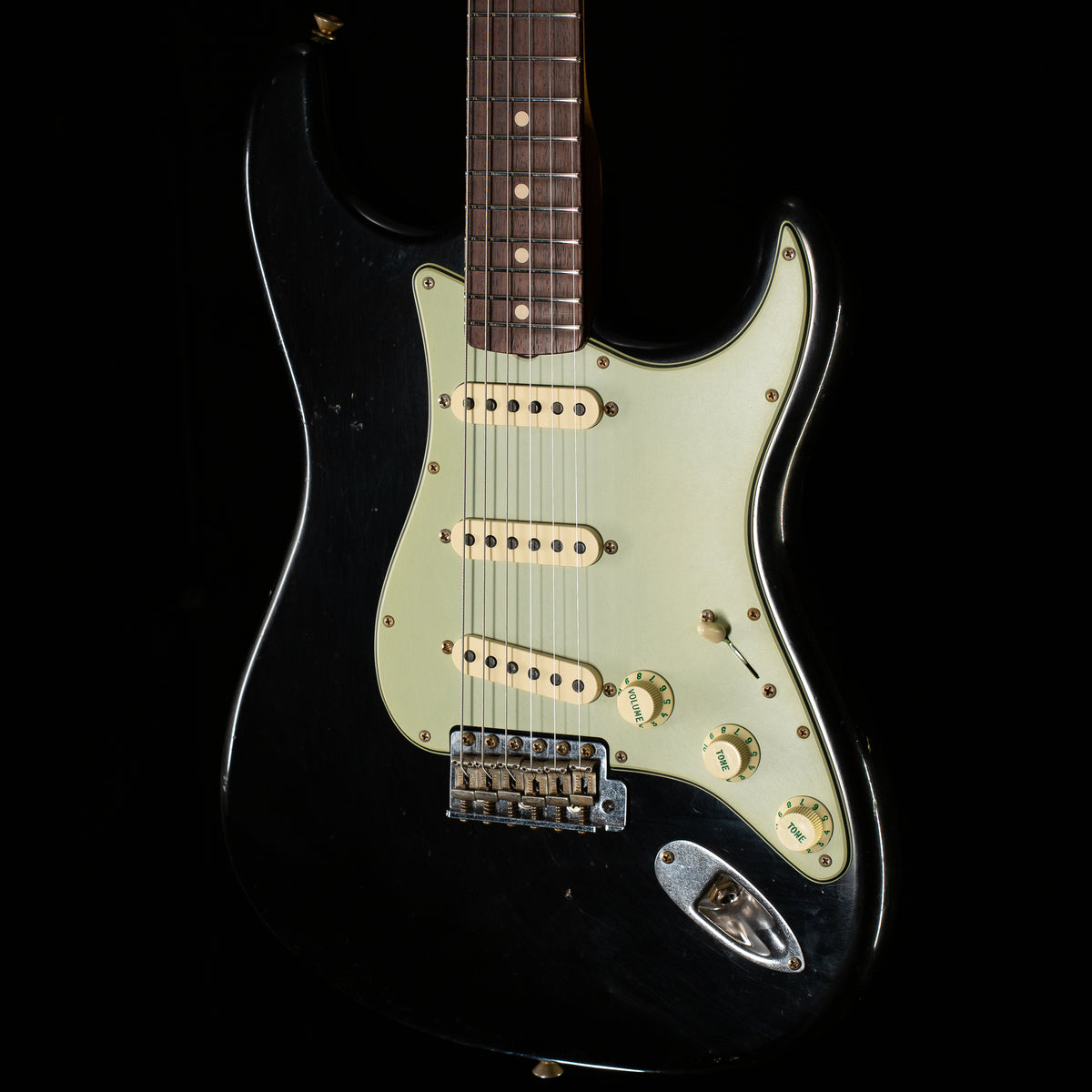 Fender Custom Shop Willcutt True '62 Stratocaster Journeyman Relic Black '57 V (855)