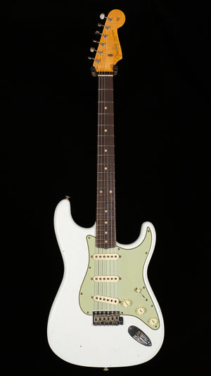 Fender Custom Shop Willcutt True '62 Stratocaster Journeyman Relic Olympic White 60s C (868)