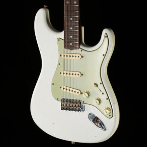 Fender Custom Shop Willcutt True '62 Stratocaster Journeyman Relic Olympic White 60s C (868)