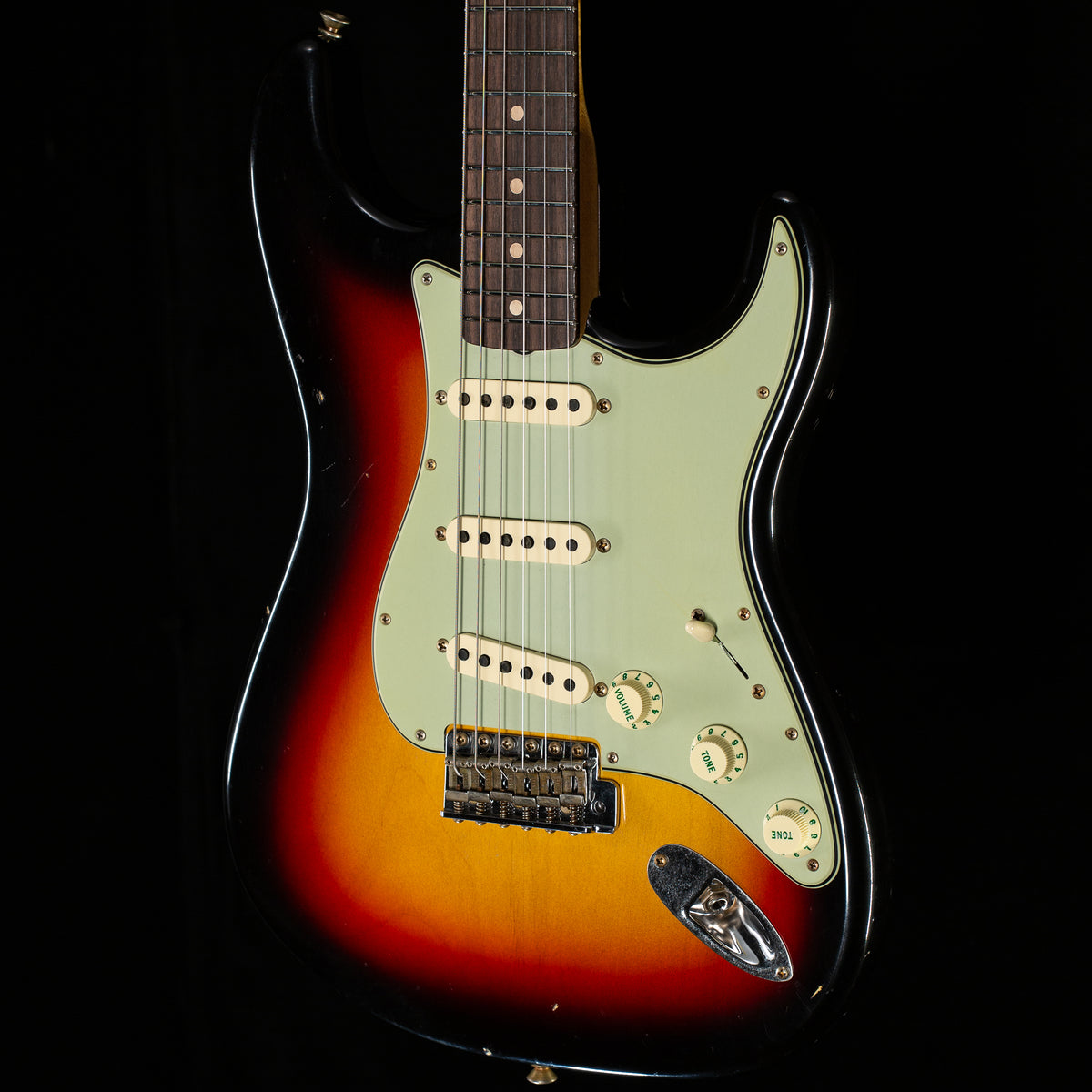 Fender Custom Shop Willcutt True '62 Journeyman Relic 3-Tone Sunburst Large C (918)