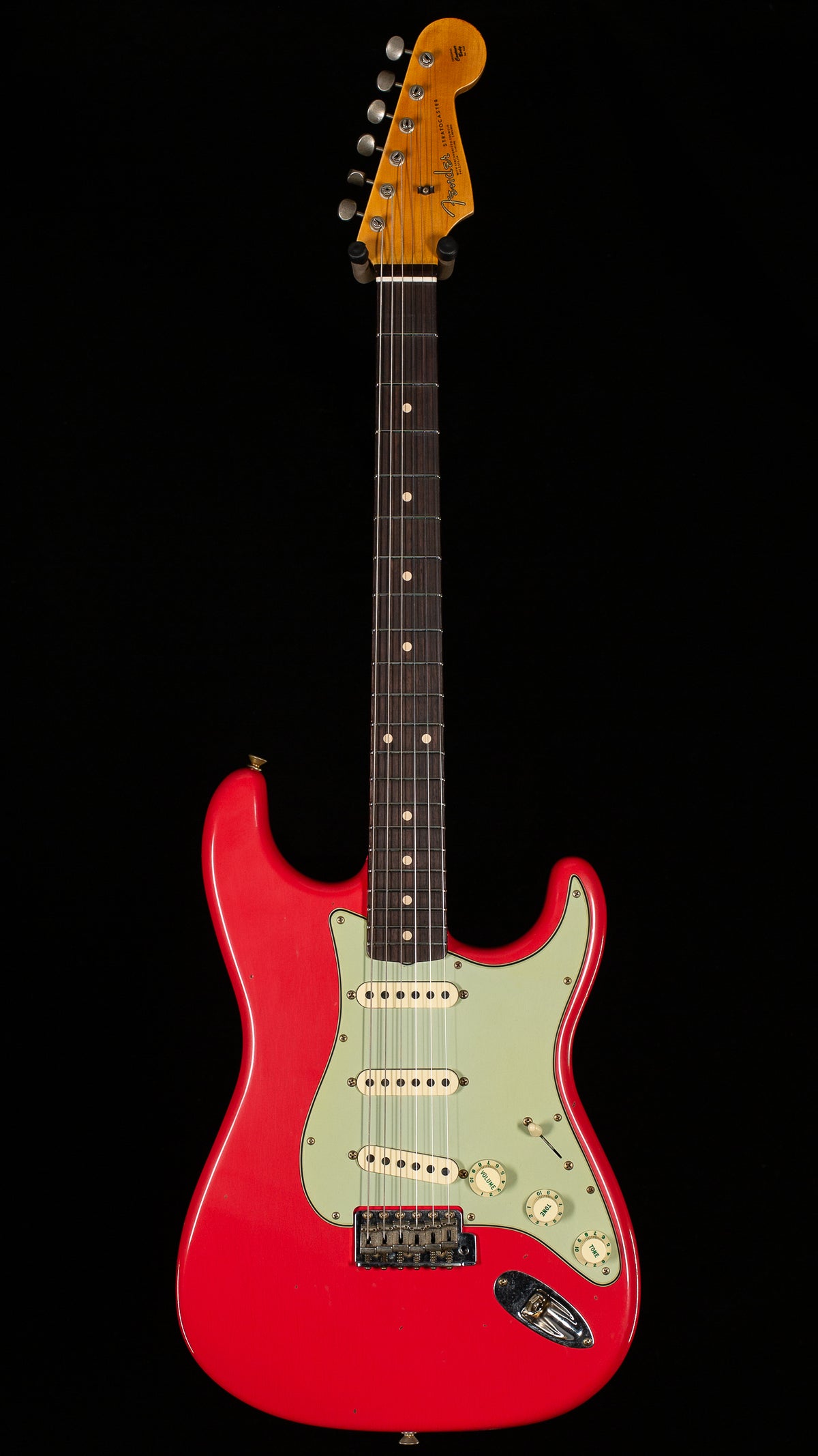 Fender Custom Shop Willcutt True '62 Stratocaster Journeyman Relic Fiesta Red 60s C (132)