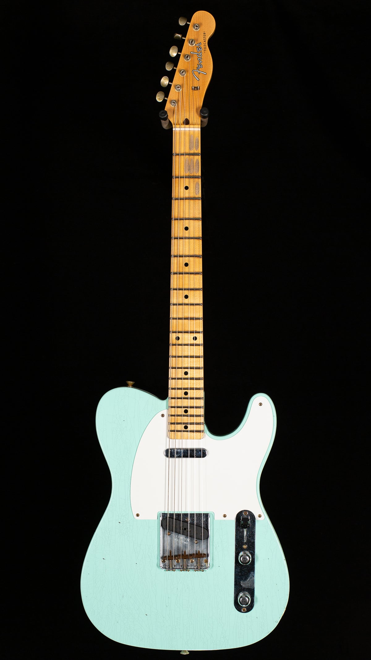 Fender Custom Shop 1958 Top Loader Telecaster Journeyman Relic Faded Surf Green (211)