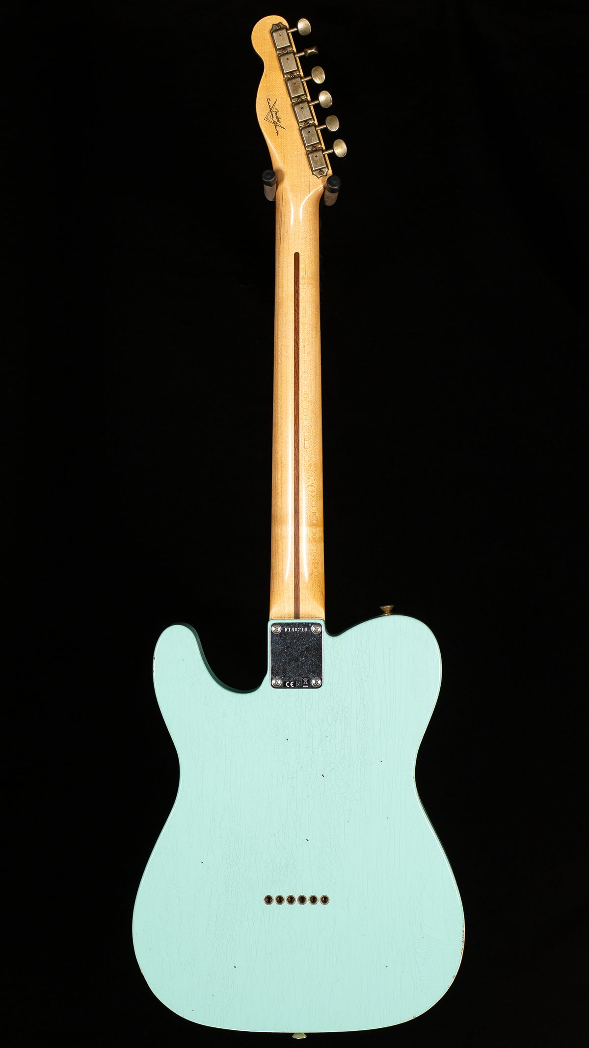 Fender Custom Shop 1958 Top Loader Telecaster Journeyman Relic Faded Surf Green (211)