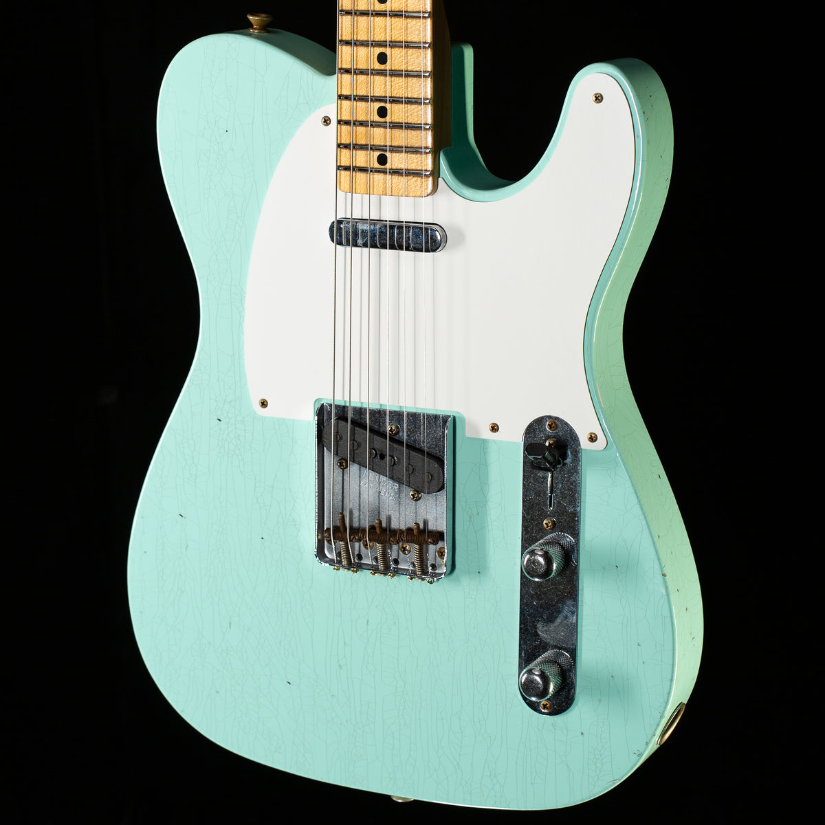 Fender Custom Shop 1958 Top Loader Telecaster Journeyman Relic Faded Surf Green (211)