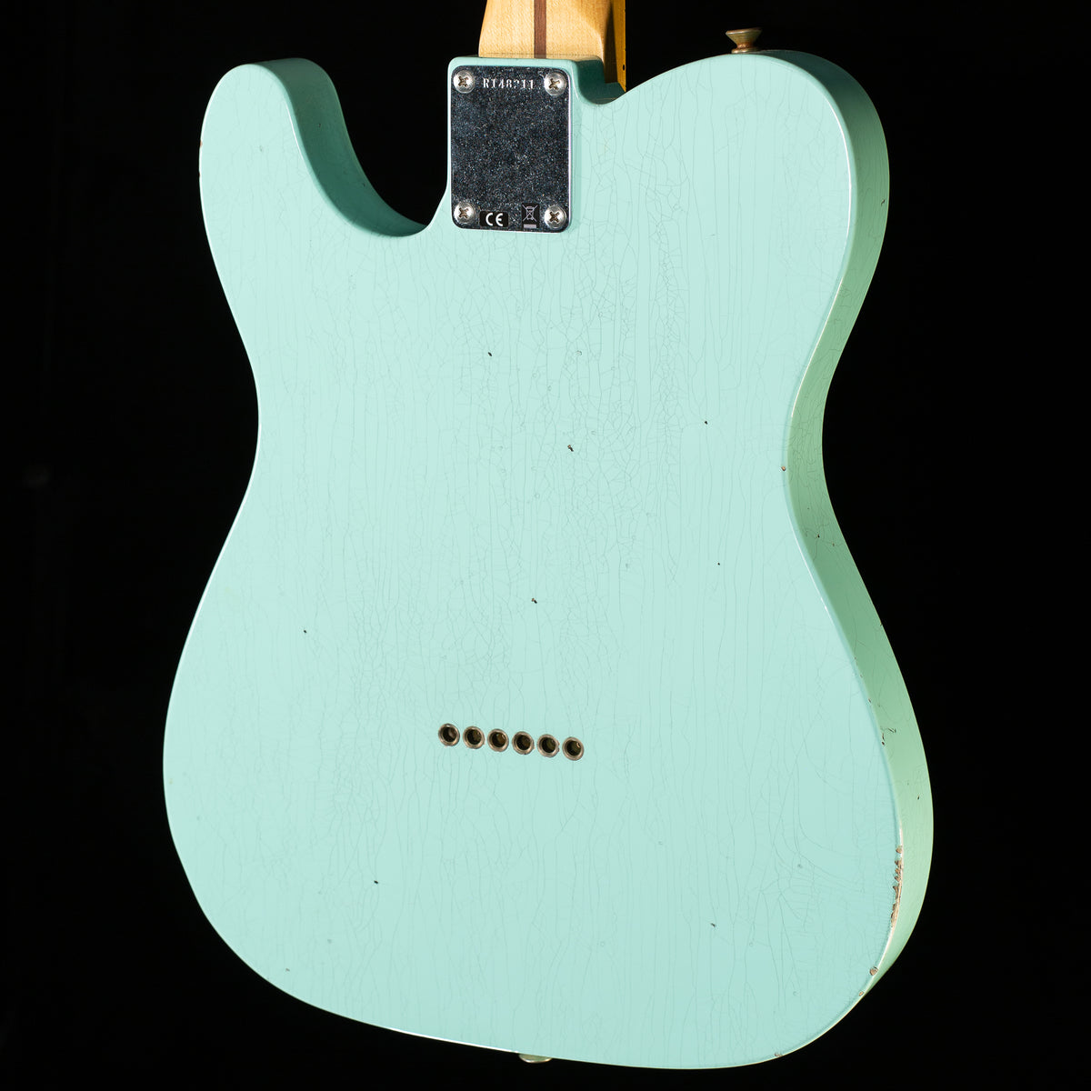 Fender Custom Shop 1958 Top Loader Telecaster Journeyman Relic Faded Surf Green (211)