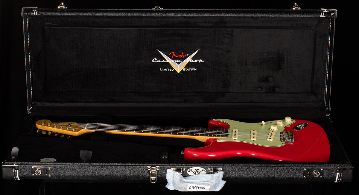 Fender Custom Shop Willcutt True '62 Journeyman Relic Fiesta Red Large C (279)