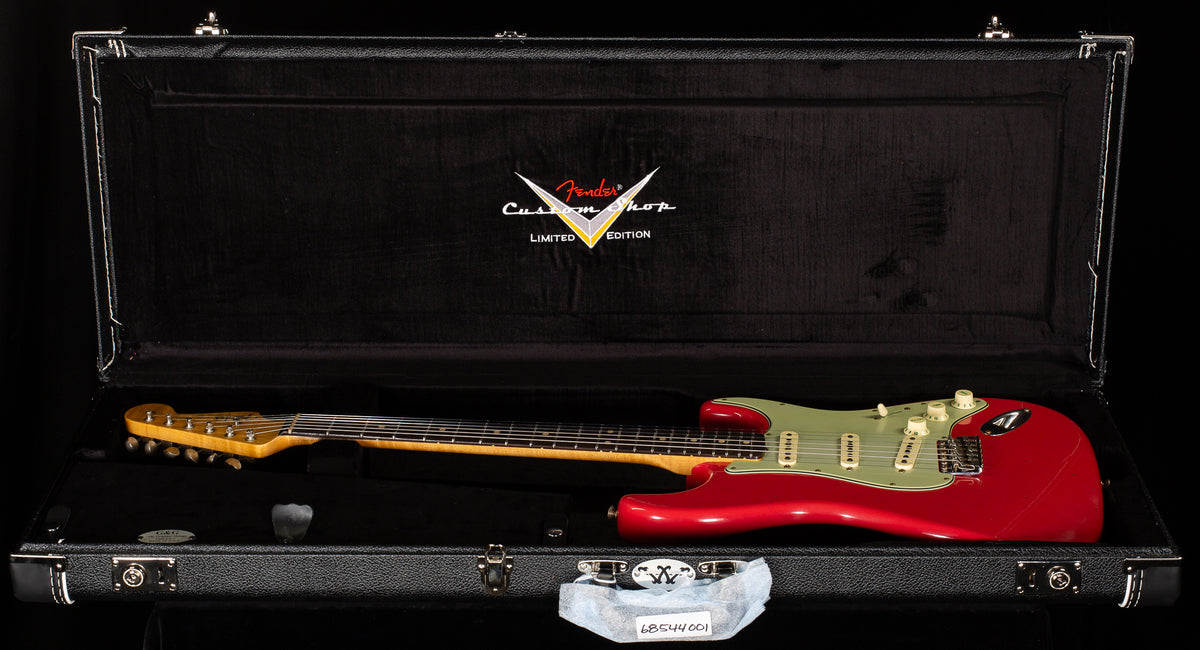 Fender Custom Shop Willcutt True '62 Stratocaster Journeyman Relic Fiesta Red 60s C (283)