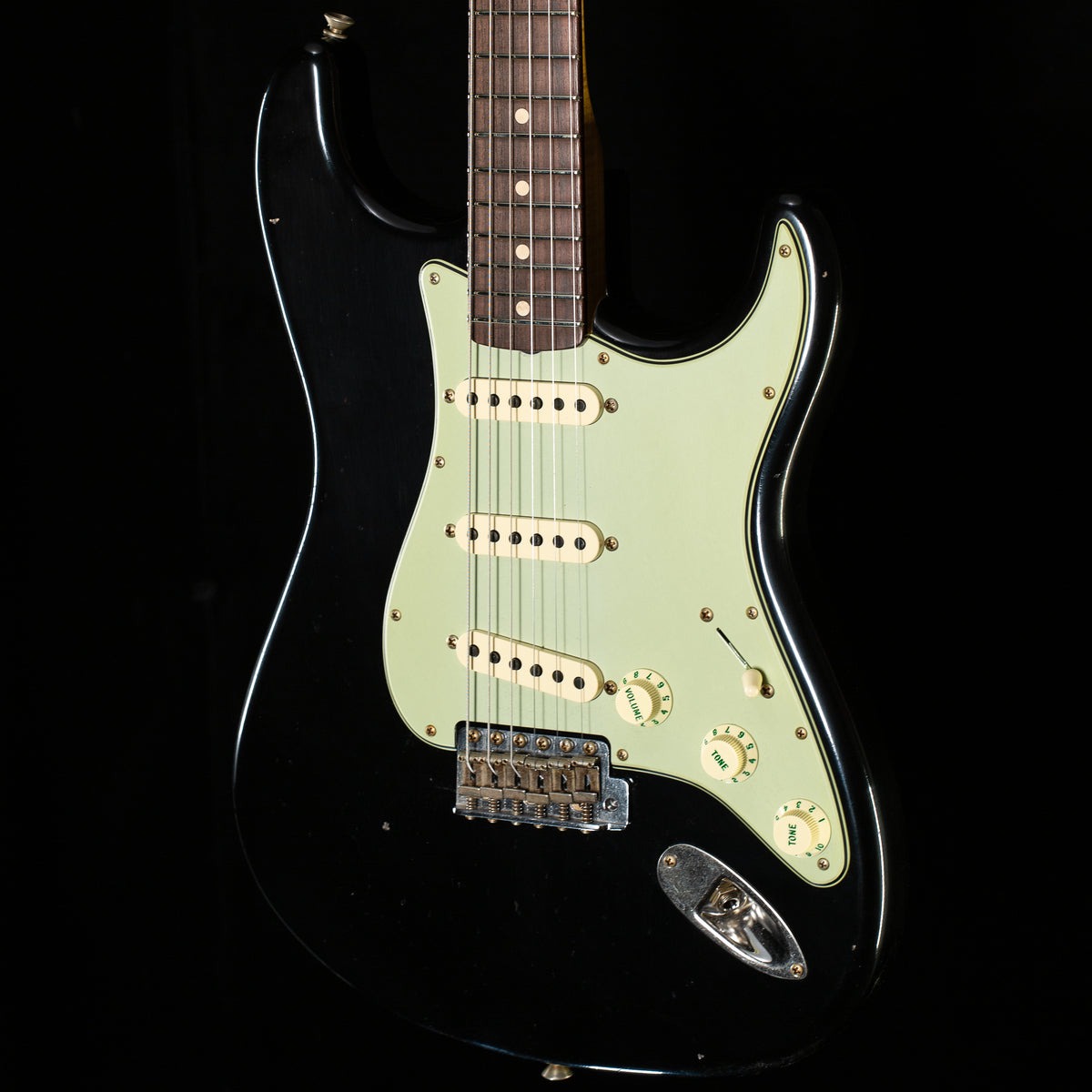 Fender Custom Shop Willcutt True '62 Stratocaster Journeyman Relic Black 60s C (299)