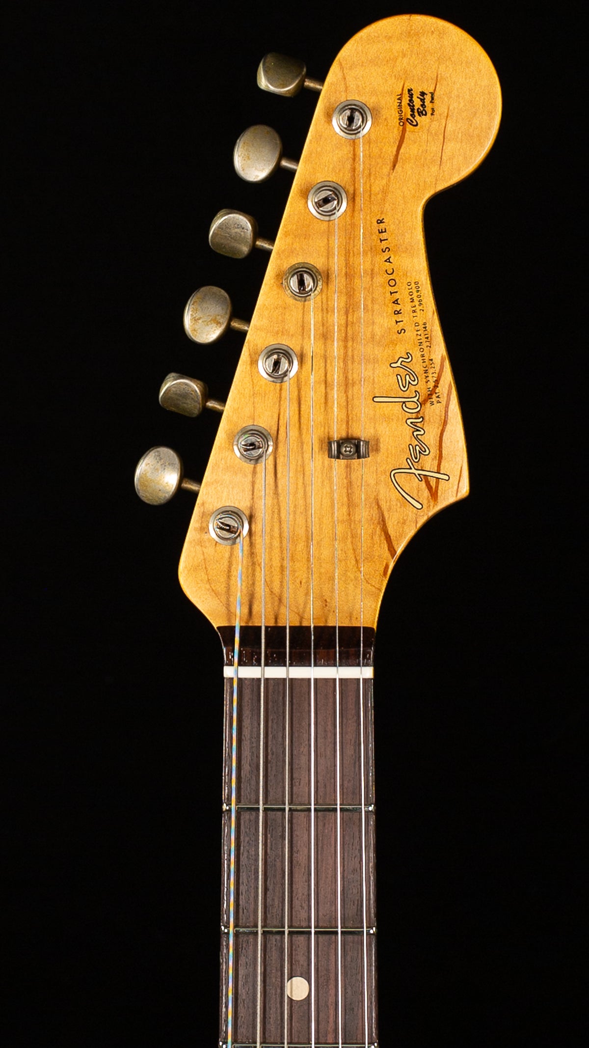 Fender Custom Shop Willcutt True '62 Stratocaster Journeyman Relic Black 60s C (299)