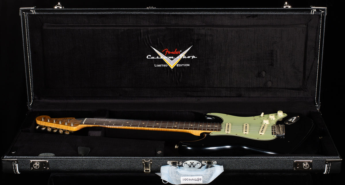 Fender Custom Shop Willcutt True '62 Stratocaster Journeyman Relic Black 60s C (299)