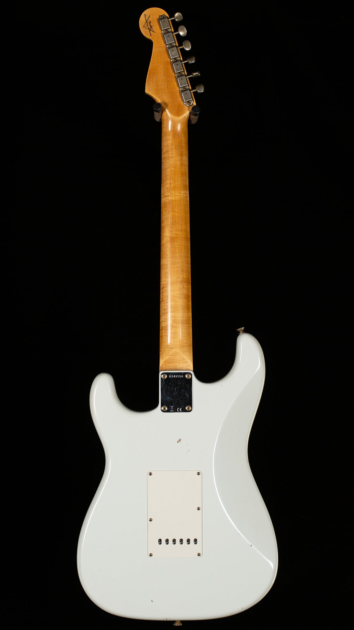 Fender Custom Shop Willcutt True '62 Stratocaster Journeyman Relic Olympic White 60s C (558)