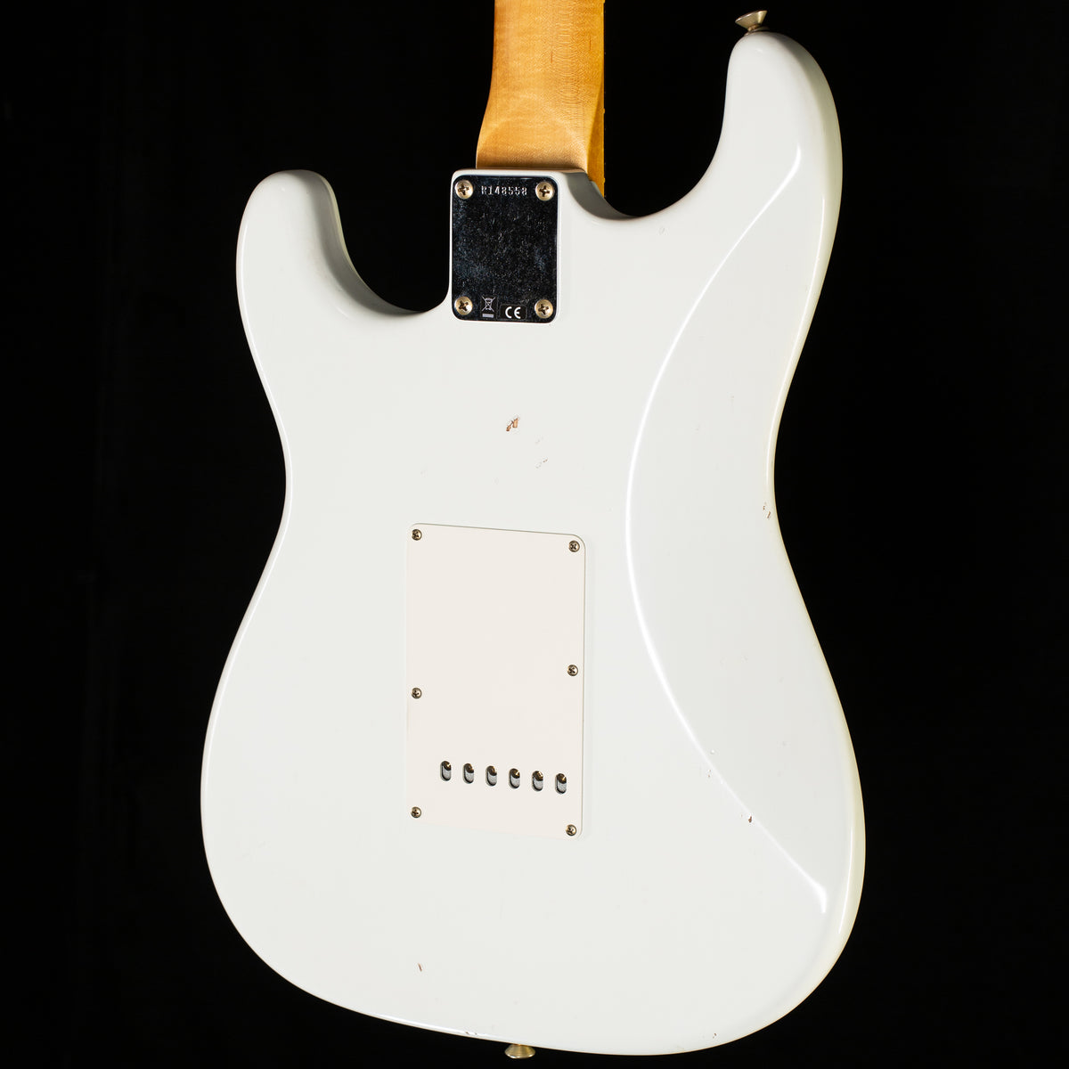 Fender Custom Shop Willcutt True '62 Stratocaster Journeyman Relic Olympic White 60s C (558)