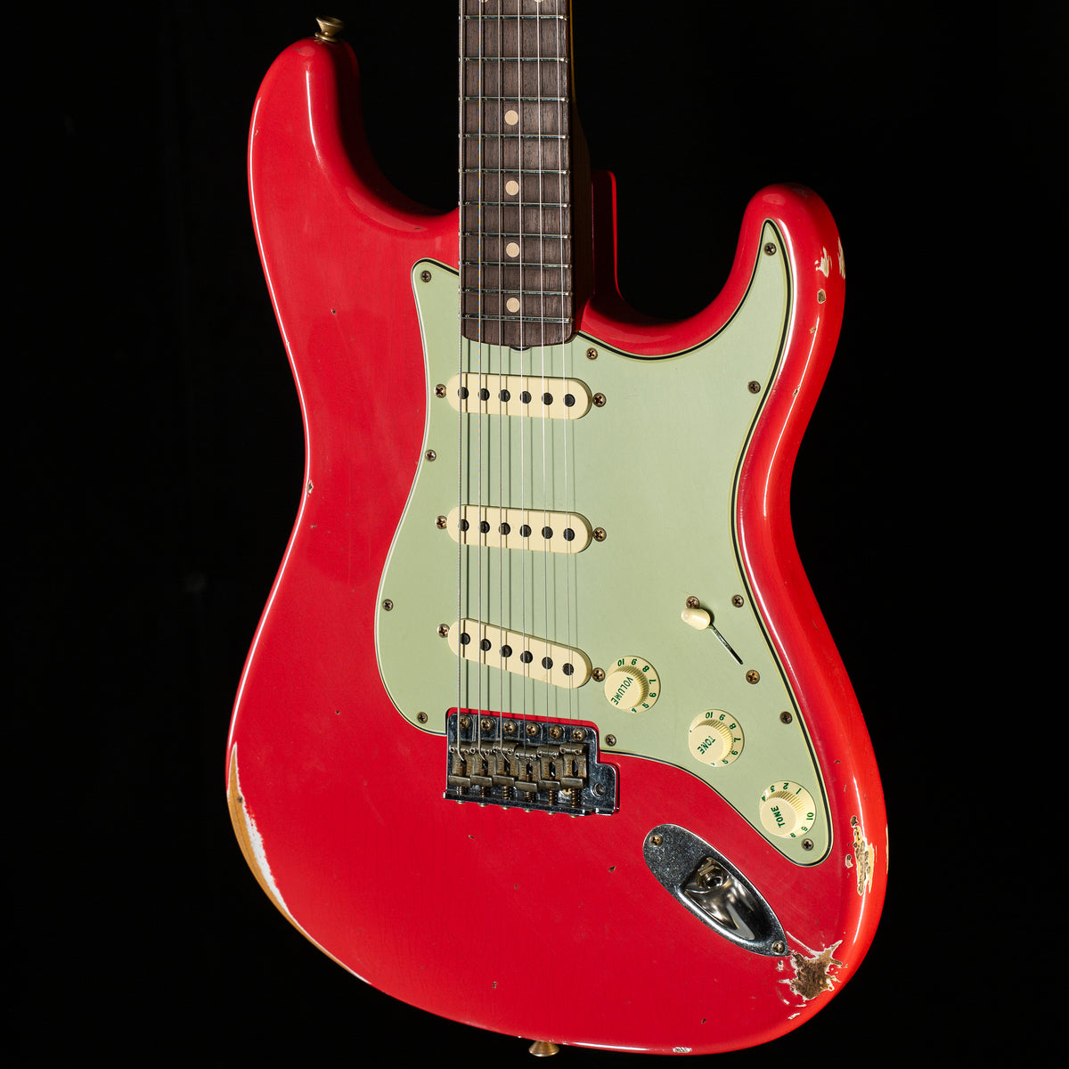 Fender Custom Shop Willcutt True '62 Stratocaster Relic Fiesta Red 59 C (577)
