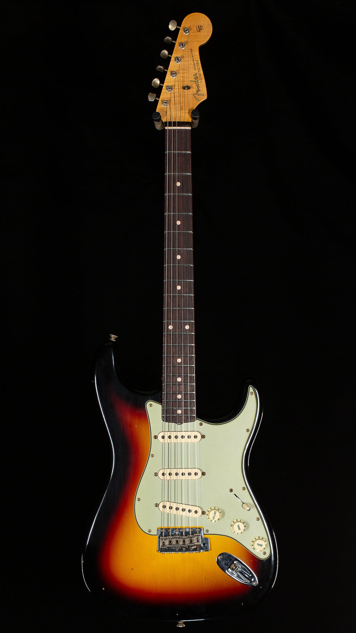Fender Custom Shop Willcutt True '62 Stratocaster Journeyman Relic 3-Tone Sunburst 60s C (581)