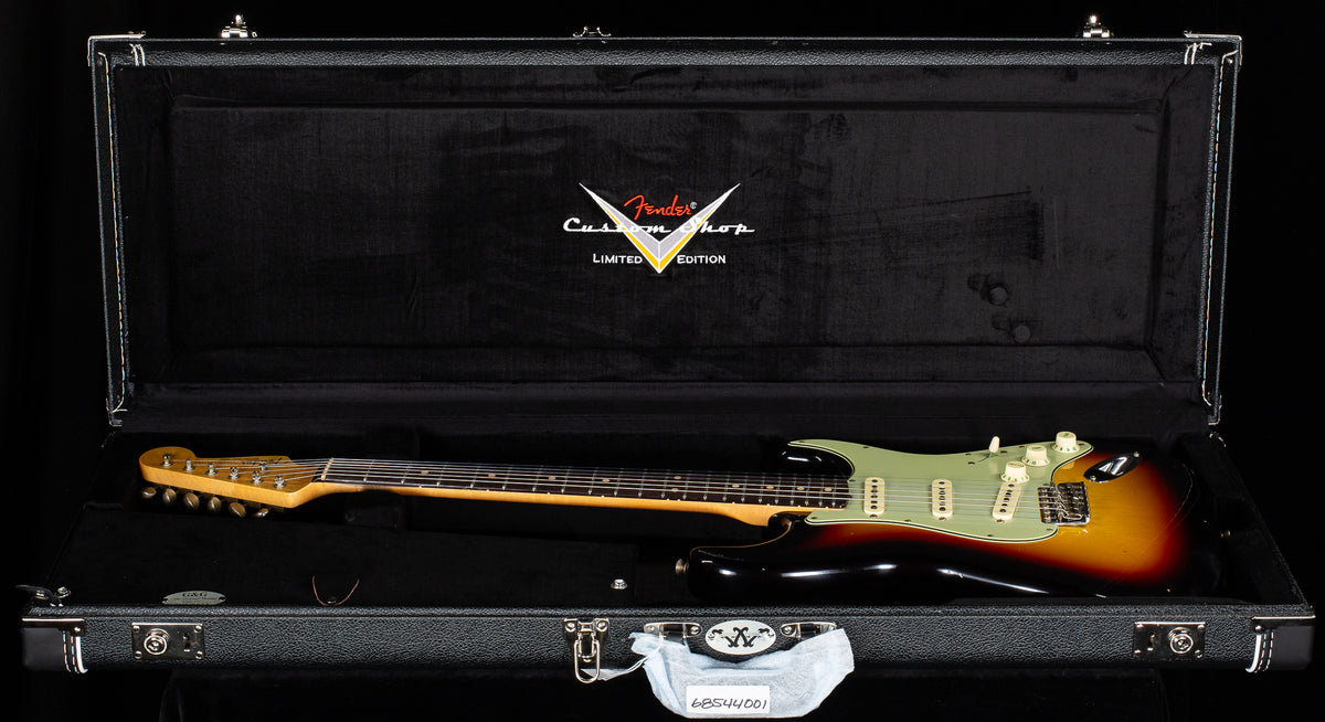 Fender Custom Shop Willcutt True '62 Stratocaster Journeyman Relic 3-Tone Sunburst 60s C (581)