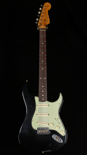 Fender Custom Shop Willcutt True '62 Stratocaster Journeyman Relic Black 60s C (804)