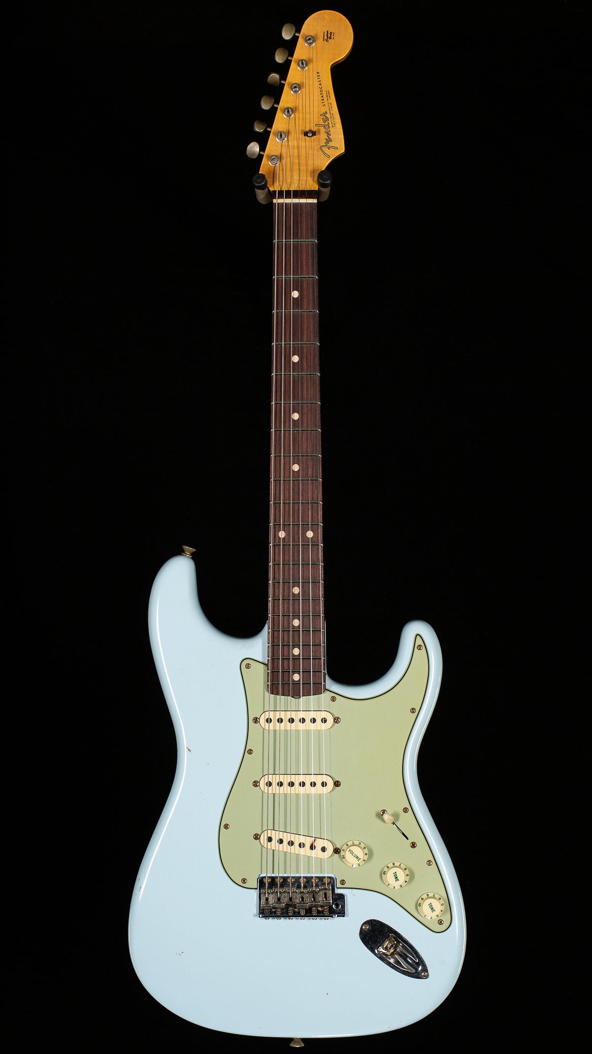 Fender Custom Shop Willcutt True '62 Journeyman Relic Faded Sonic Blue 59 C (841)