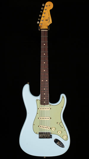 Fender Custom Shop Willcutt True '62 Journeyman Relic Faded Sonic Blue 59 C (841)