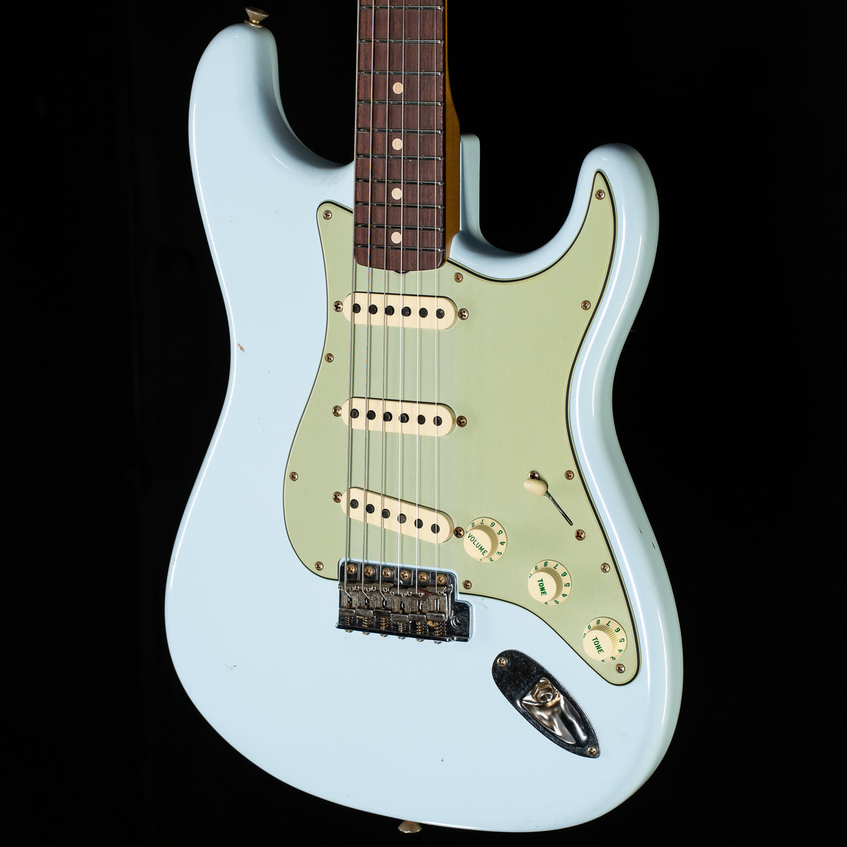Fender Custom Shop Willcutt True '62 Journeyman Relic Faded Sonic Blue 59 C (841)