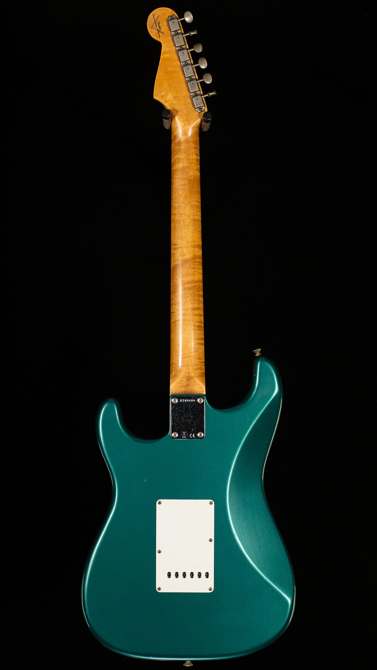 Fender Custom Shop Willcutt True '62 Stratocaster Journeyman Relic Sherwood Green Metallic Large C (848)