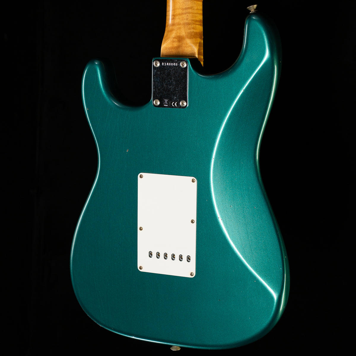 Fender Custom Shop Willcutt True '62 Stratocaster Journeyman Relic Sherwood Green Metallic Large C (848)
