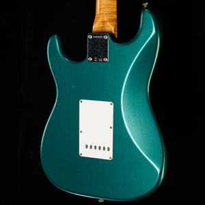 Fender Custom Shop Willcutt True '62 Stratocaster Journeyman Relic Sherwood Green Metallic Large C (848)
