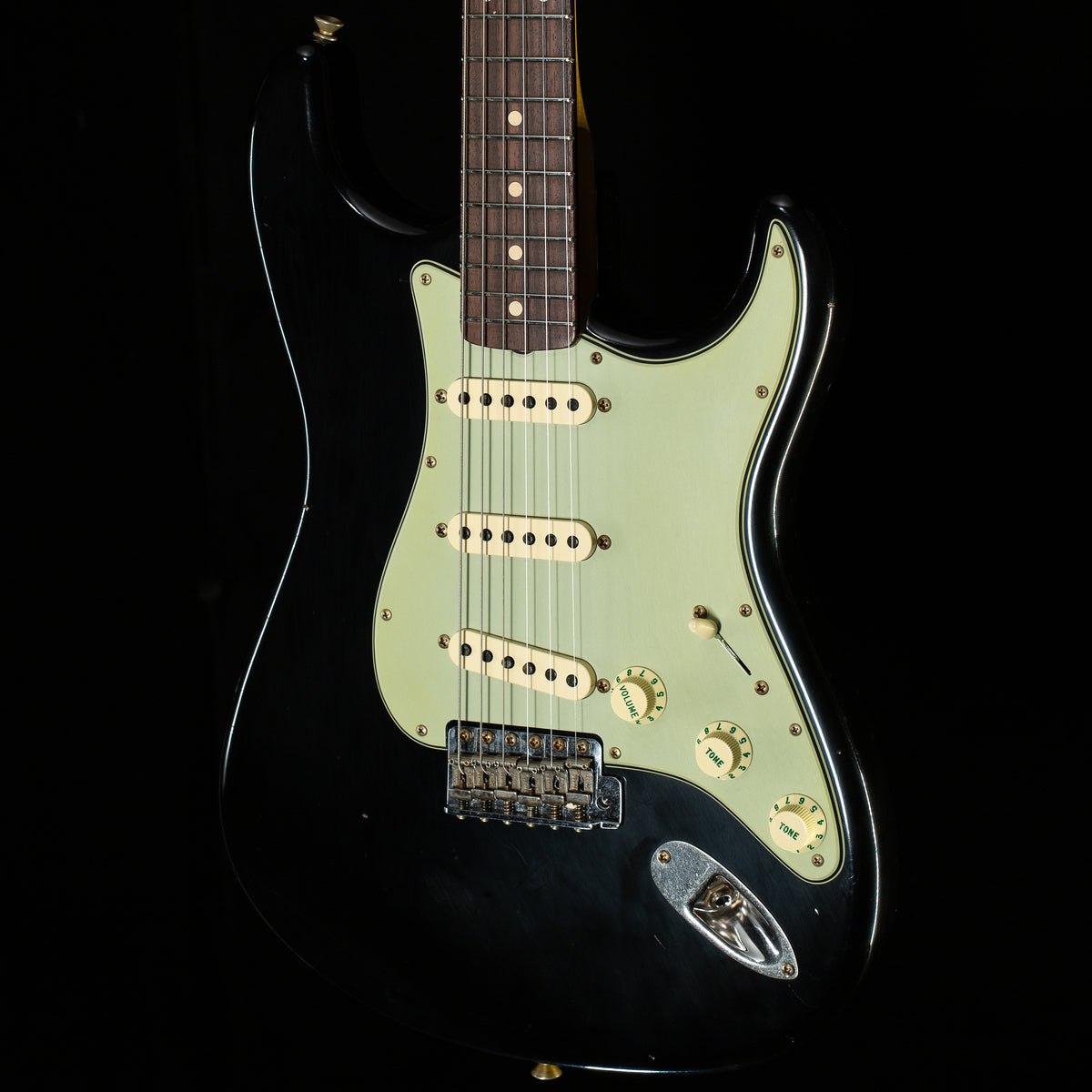 Fender Custom Shop Willcutt True '62 Stratocaster Journeyman Relic Black '57 V (917)