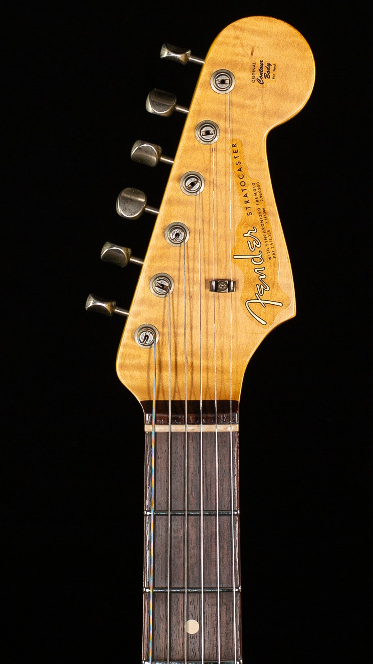 Fender Custom Shop Willcutt True '62 Stratocaster Journeyman Relic Black '57 V (917)