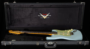 Fender Custom Shop Willcutt True '62 Stratocaster Journeyman Relic Faded Sonic Blue 60s C  (950)