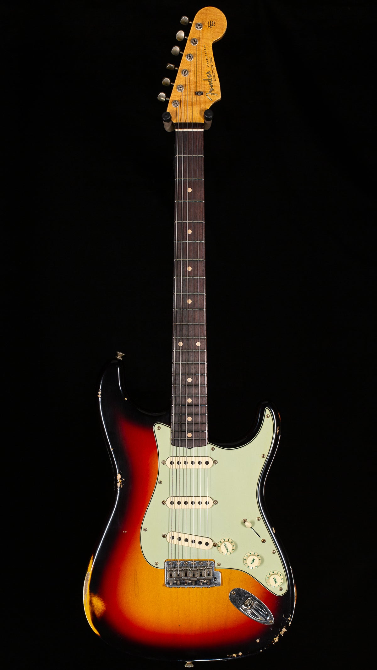 Fender Custom Shop Willcutt True '62 Relic 3-Tone Sunburst 59 C (978)