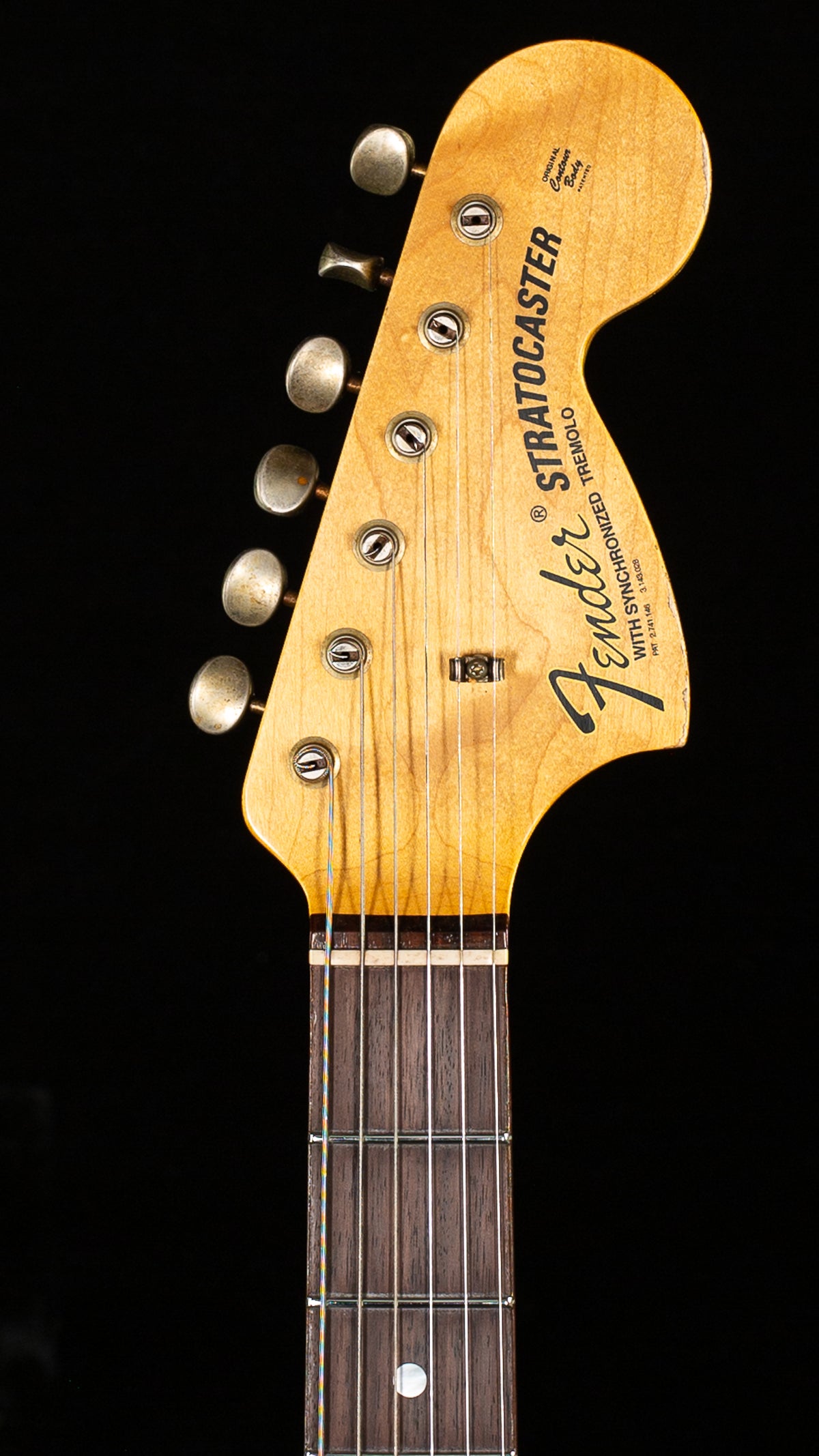 Fender Custom Shop Michael Landau 1968 Stratocaster Relic Bleached 3-Tone Sunburst (092)