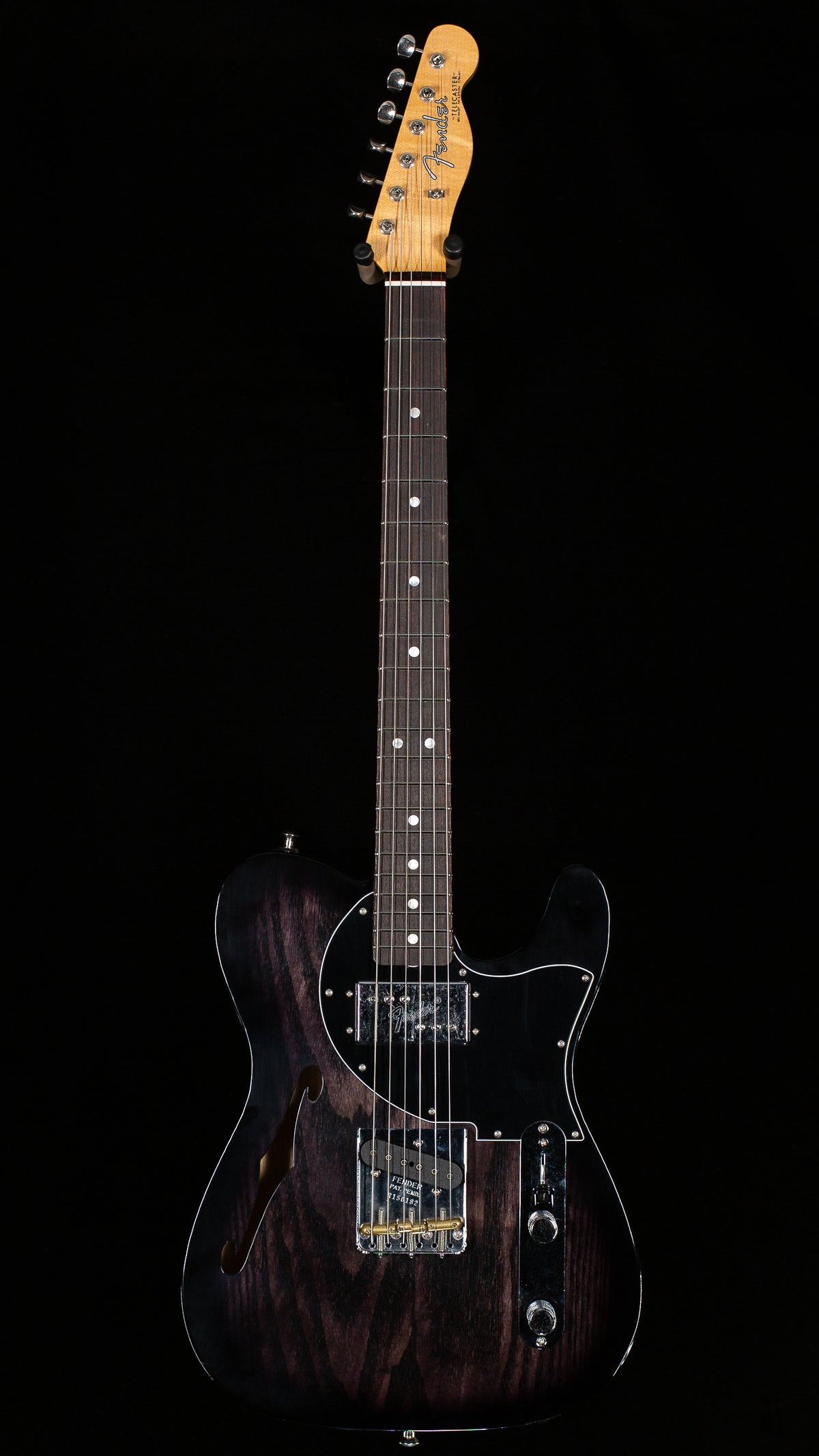Fender Custom Shop Telecaster Deluxe Closet Classic Ebony Transparent (182)