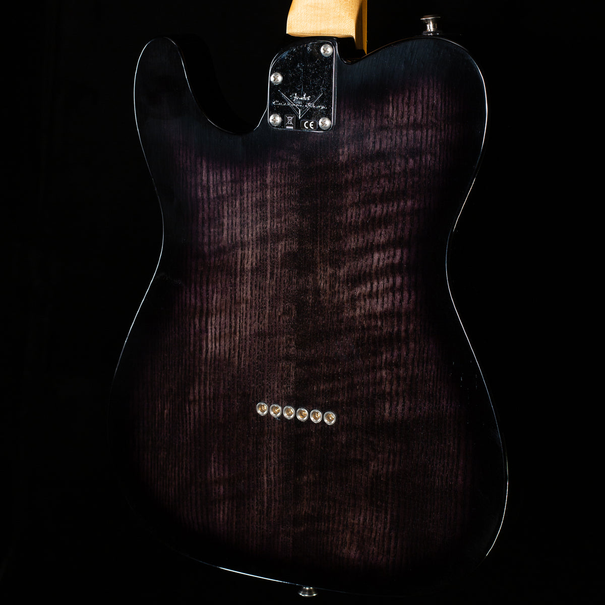 Fender Custom Shop Telecaster Deluxe Closet Classic Ebony Transparent (182)