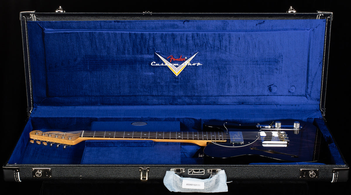 Fender Custom Shop Telecaster Deluxe Closet Classic Ebony Transparent (182)