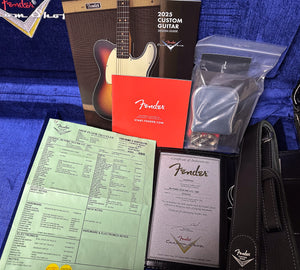 Fender Custom Shop Telecaster Deluxe Closet Classic Ebony Transparent (182)
