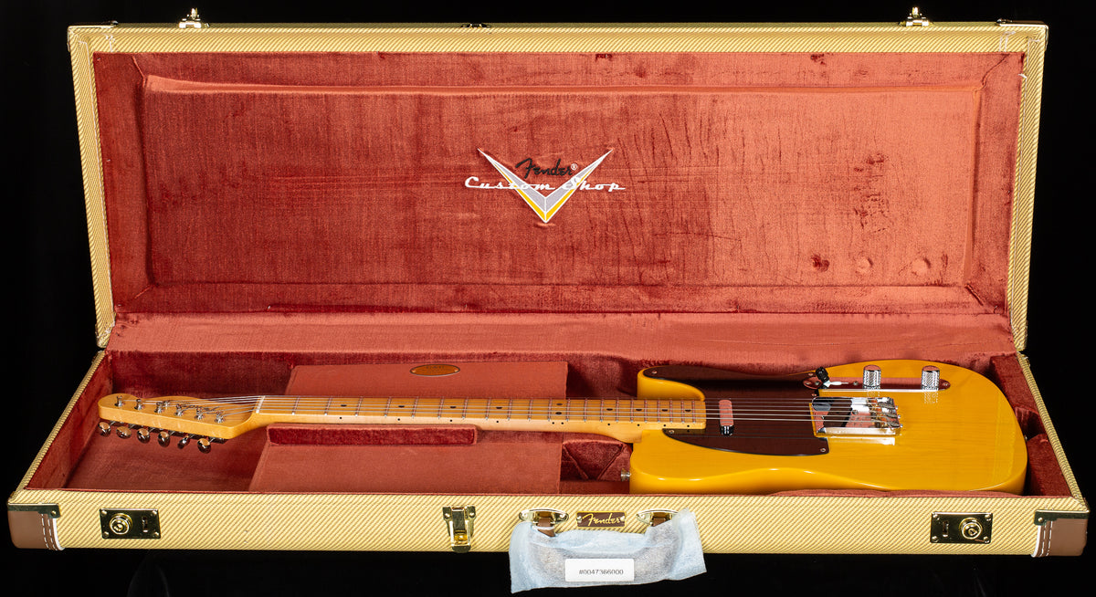 Fender Custom Shop 1951 Telecaster Deluxe Closet Classic w/ NOS Hardware Aged Nocaster Blonde (204)