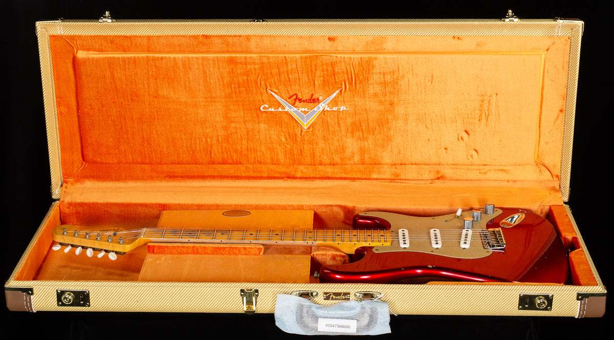 Fender Custom Shop LTD 50s Stratocaster Relic Super Aged Candy Apple Red (300)