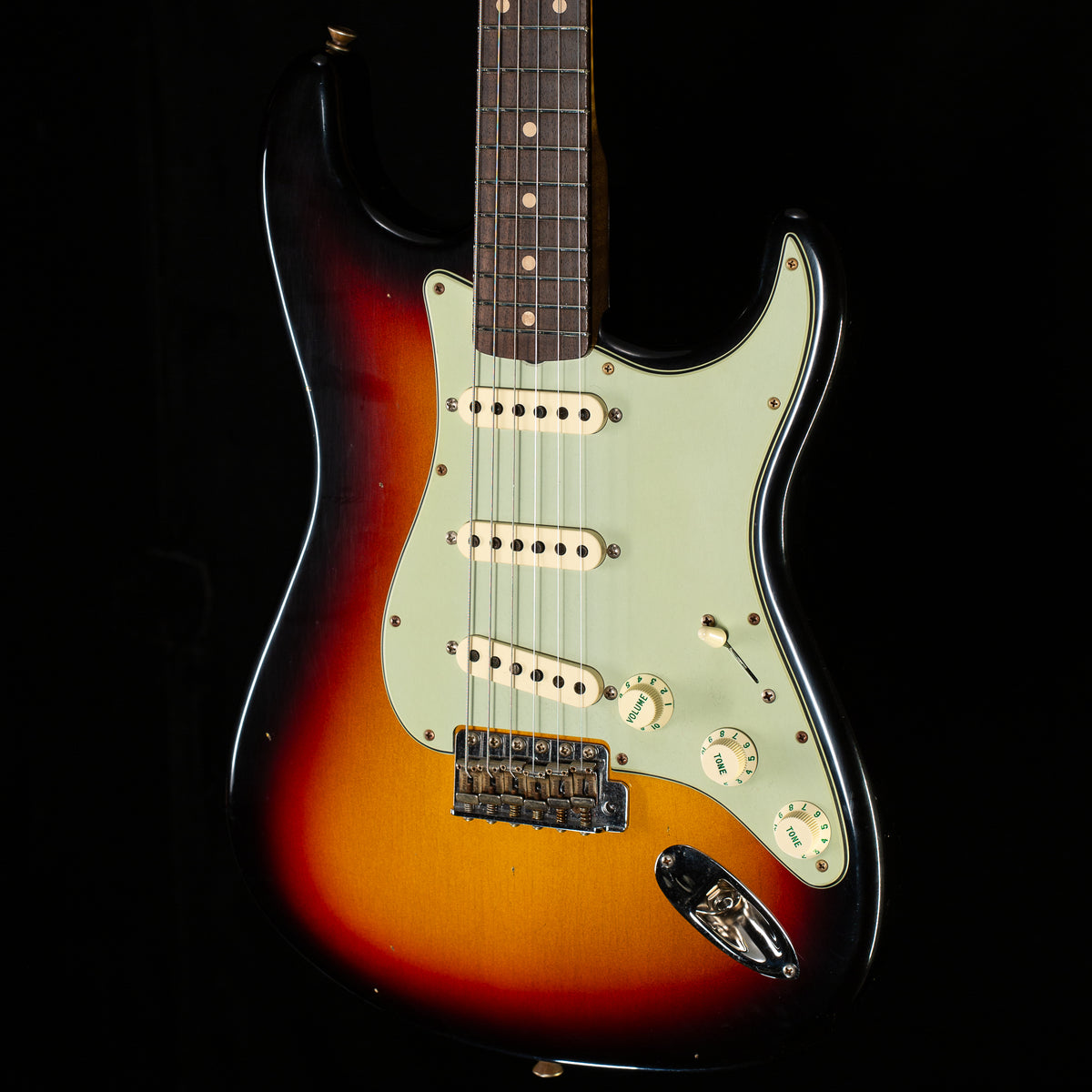 Fender Custom Shop Willcutt True '62 Journeyman Relic 3-Tone Sunburst Large C (302)