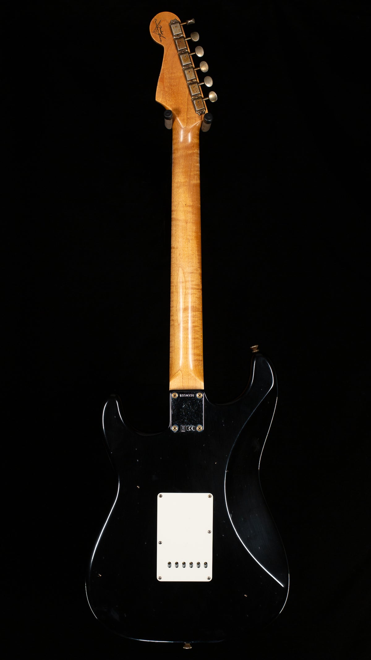 Fender Custom Shop Willcutt True '62 Journeyman Relic Black Over 3-Tone Sunburst 59 C (316)