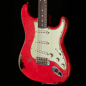 Fender Custom Shop Michael Landau Signature 1963 Stratocaster, Round-Laminated Rosewood, Fiesta Red over 3-Color Sunburst (327)
