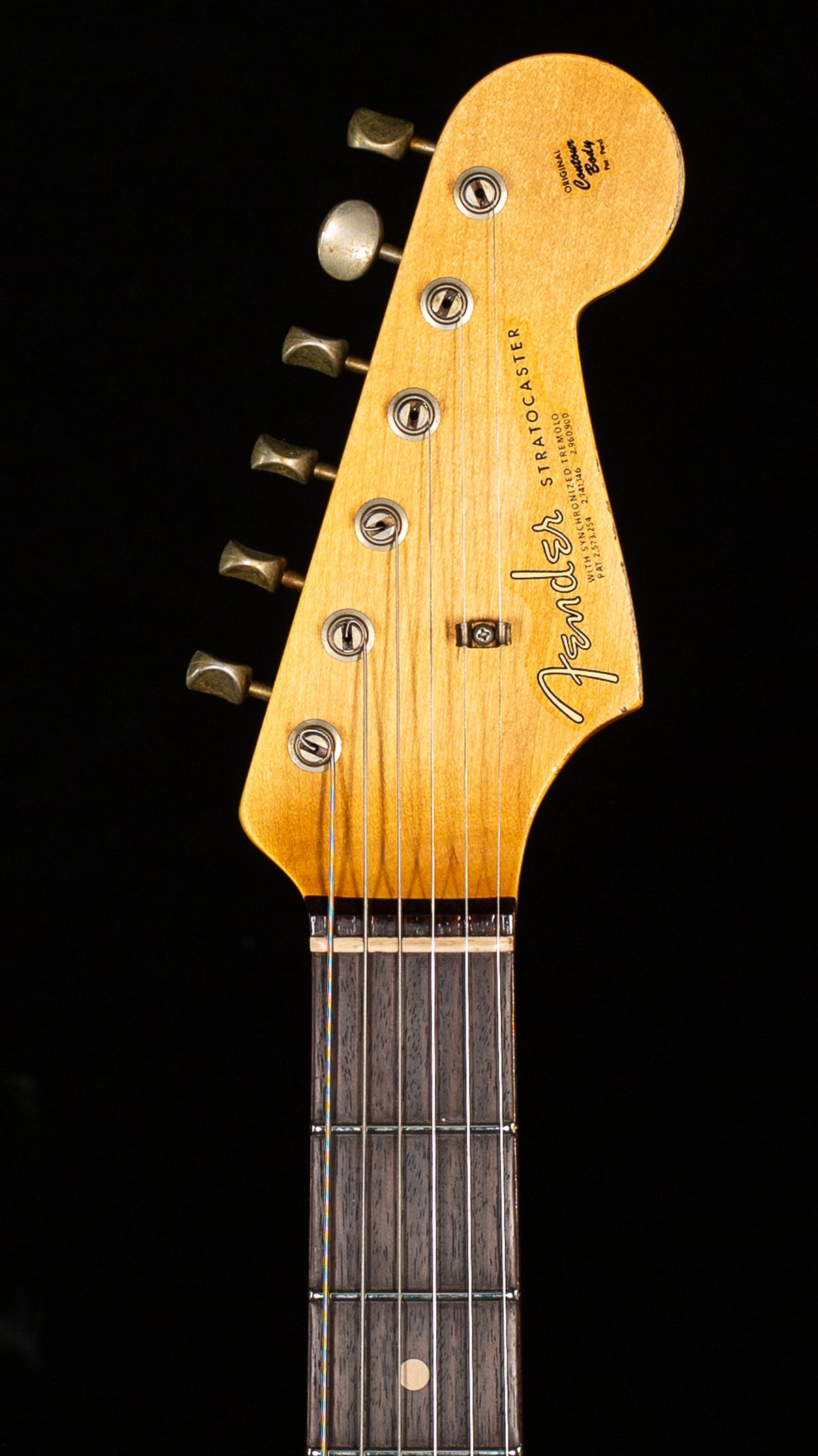 Fender Custom Shop Michael Landau Signature 1963 Stratocaster, Round-Laminated Rosewood, Fiesta Red over 3-Color Sunburst (327)
