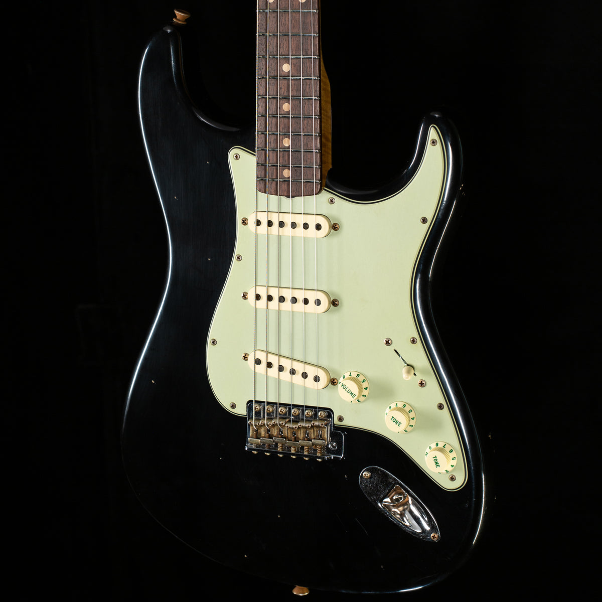 Fender Custom Shop Willcutt True '62 Stratocaster Journeyman Relic Black 60s C (373)