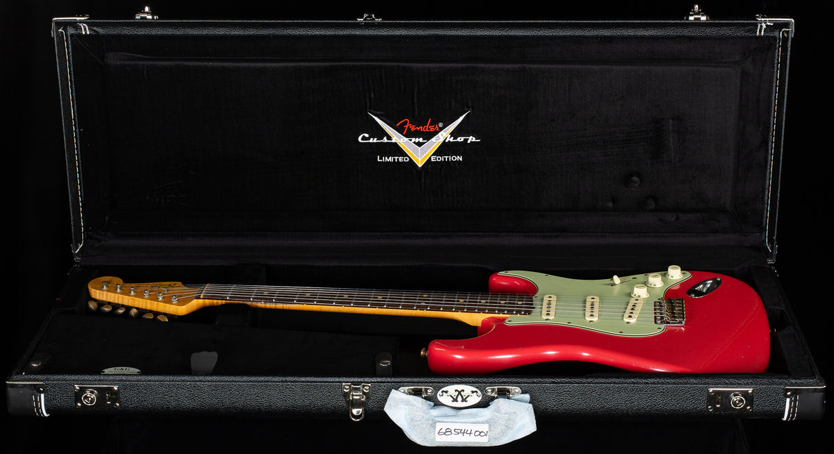 Fender Custom Shop Willcutt True '62 Stratocaster Journeyman Relic Fiesta Red 60s C (410)