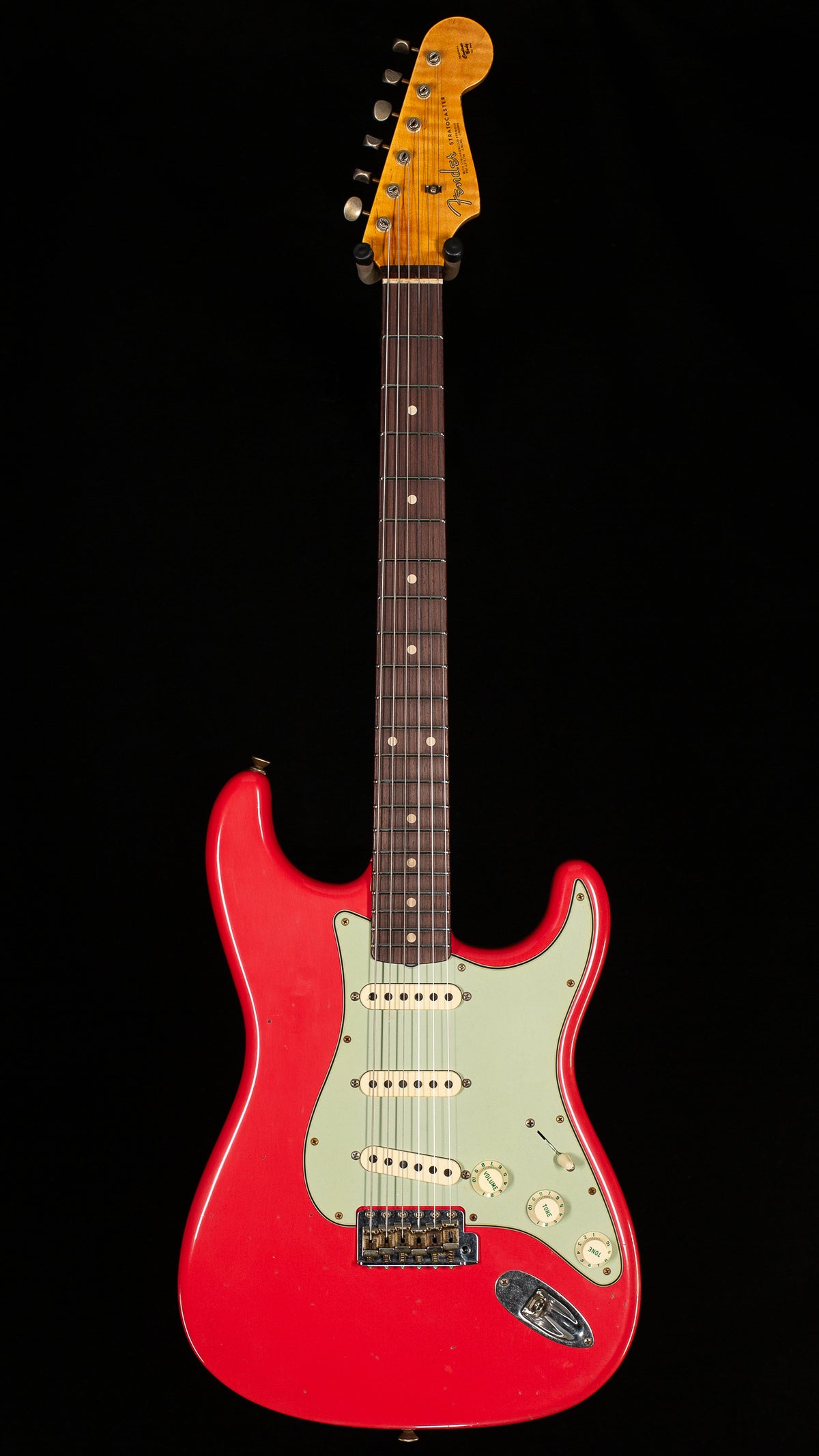 Fender Custom Shop Willcutt True '62 Stratocaster Journeyman Relic Fiesta Red 60s C (433)
