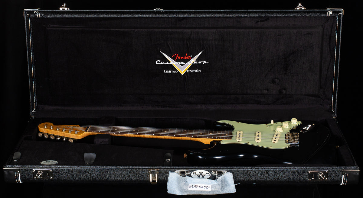 Fender Custom Shop Willcutt True '62 Stratocaster Journeyman Relic Black 60s C (438)