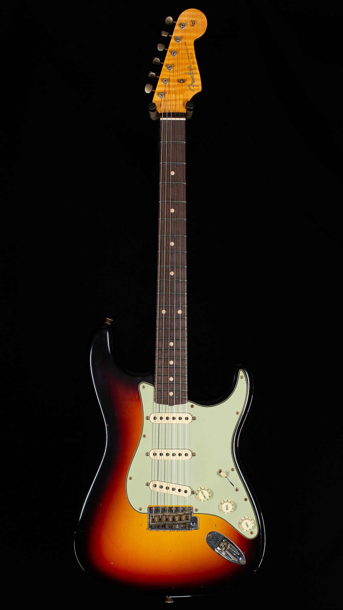 Fender Custom Shop Willcutt True '62 Stratocaster Journeyman Relic 3-Tone Sunburst '57 V (446)